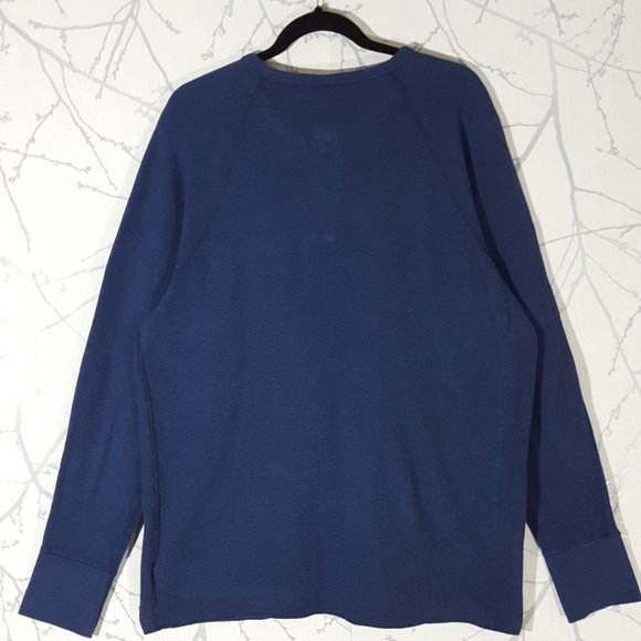 G-Star Raw Blue Organic Cotton Korpaz Slim Granddad T-Shirt - Picture 3 of 4